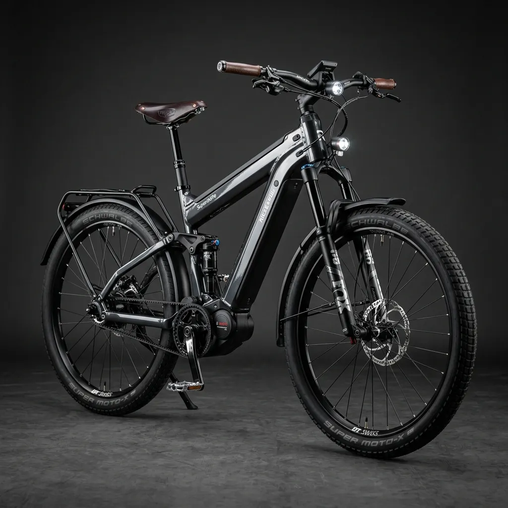 Nachher: Repariertes, aufbereitetes E-Bike